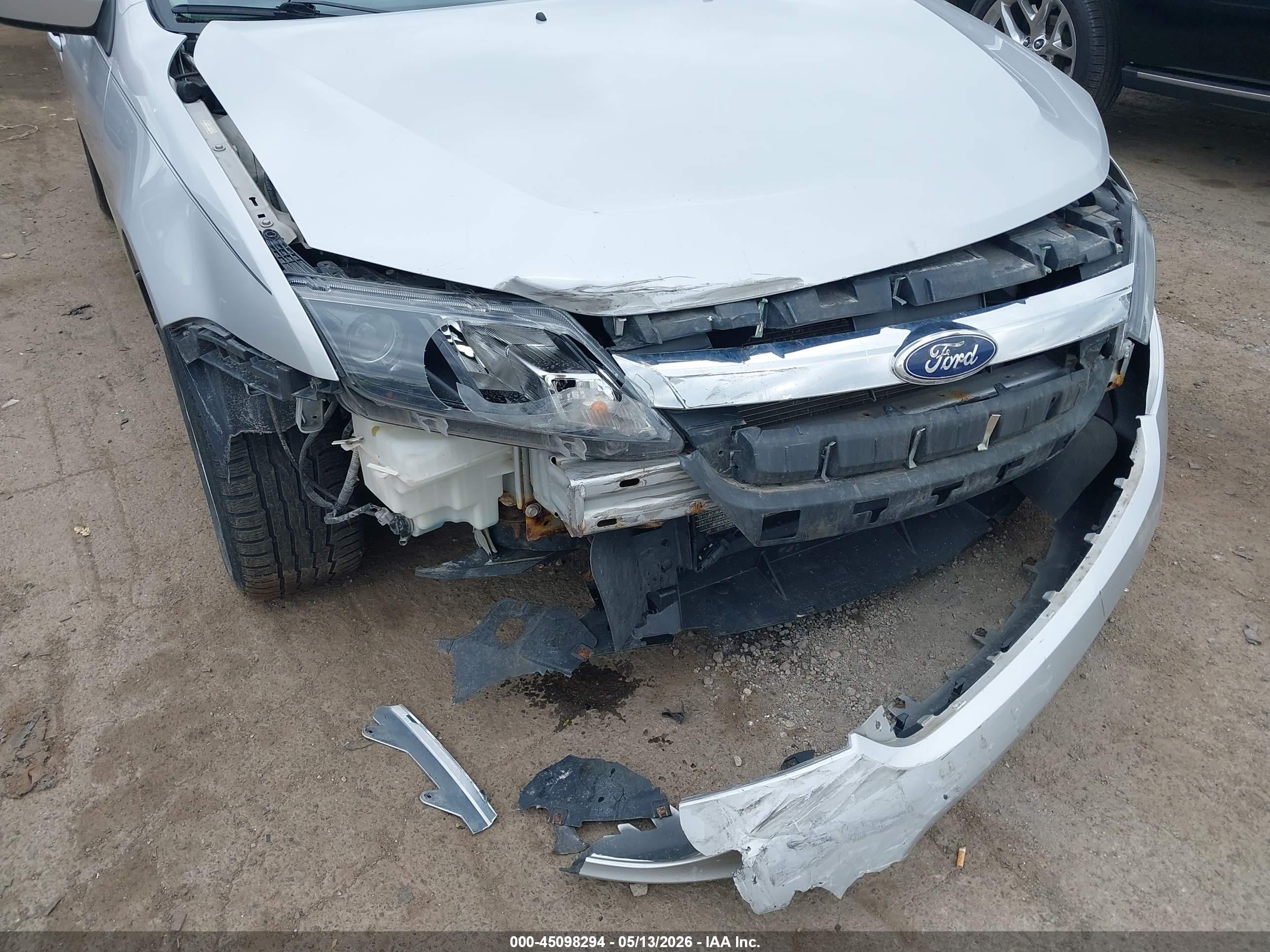 2010 Ford Fusion Sel Silver vin: 3FAHP0JA2AR275916