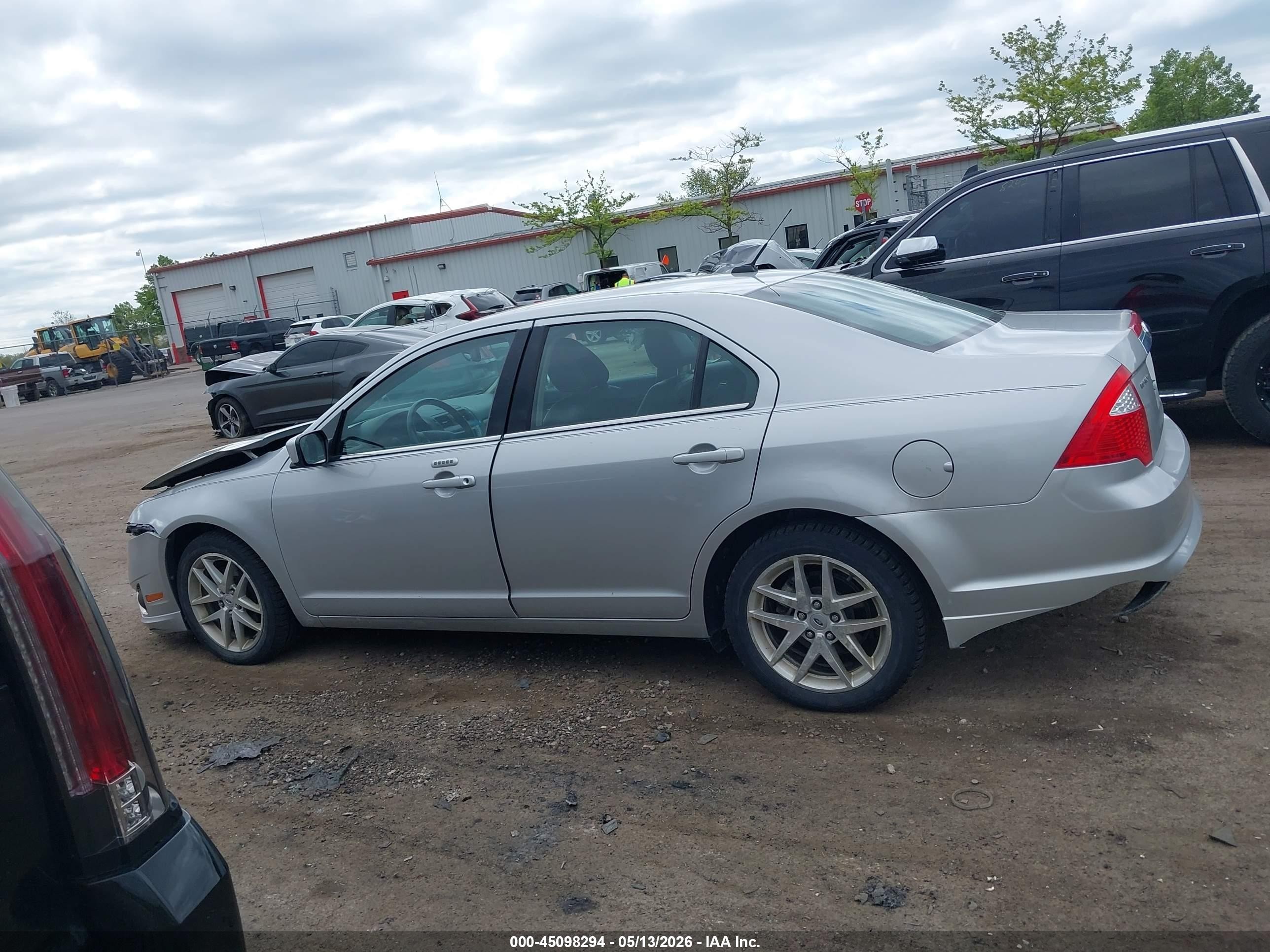 2010 Ford Fusion Sel Silver vin: 3FAHP0JA2AR275916