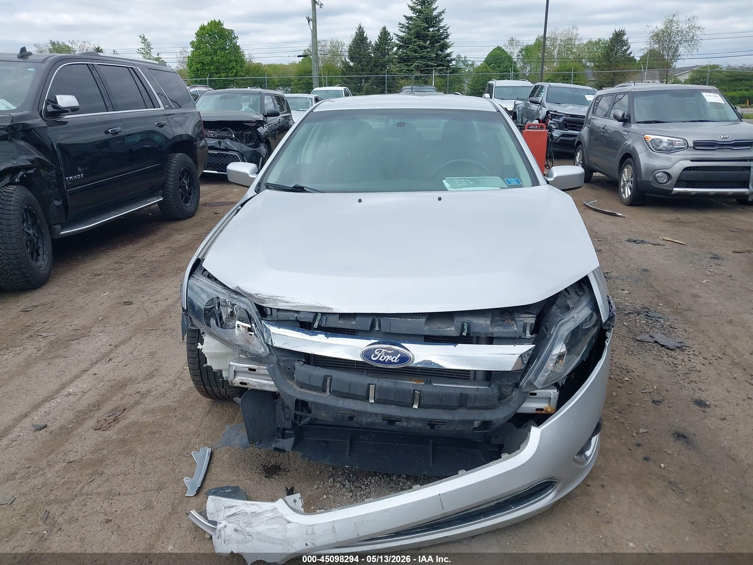 2010 Ford Fusion Sel Silver vin: 3FAHP0JA2AR275916