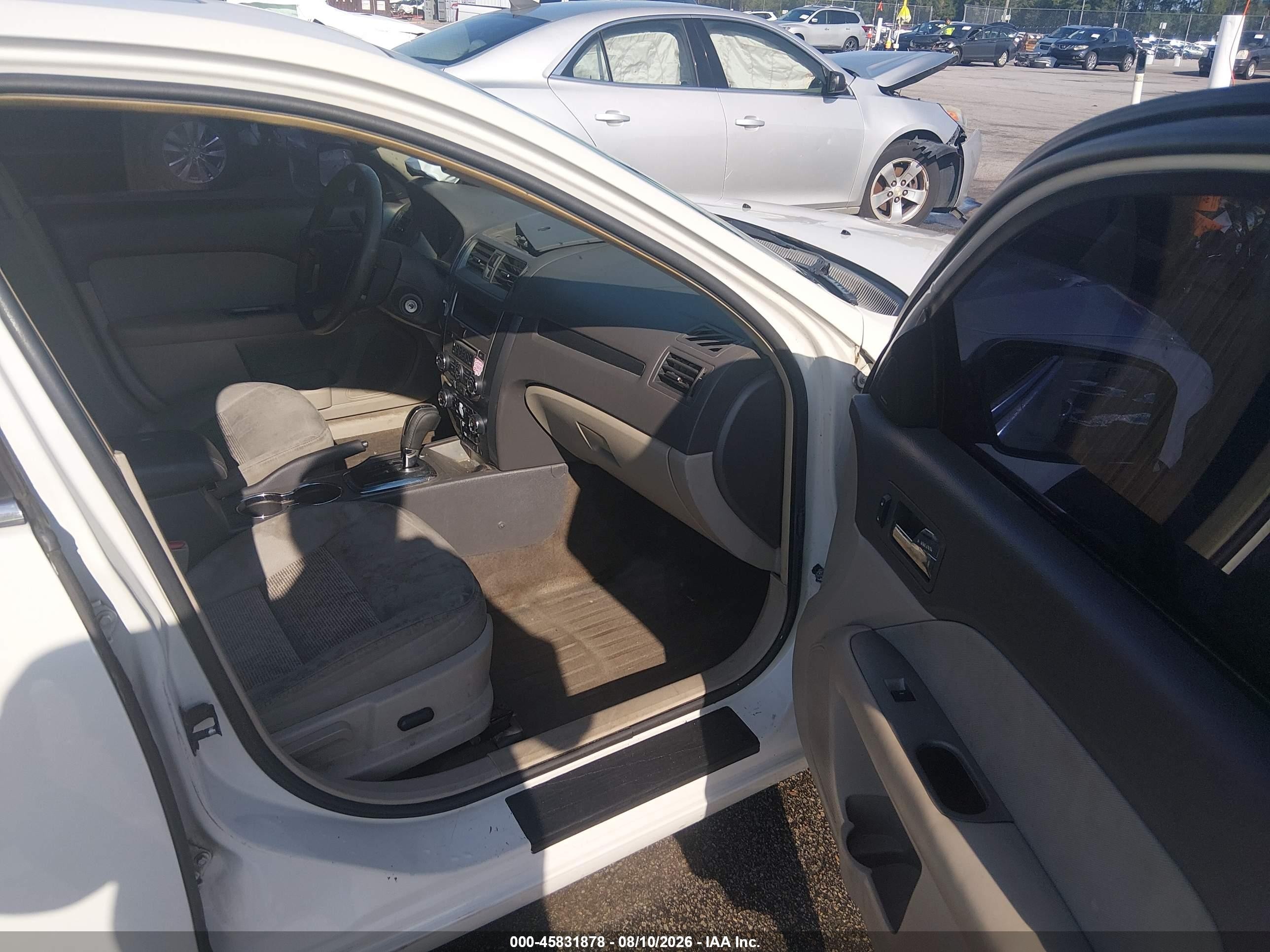 2010 Ford Fusion Sel White vin: 3FAHP0JA2AR340540
