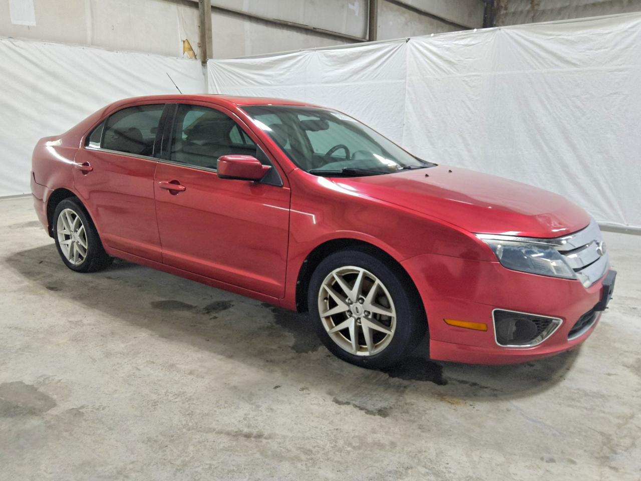 2010 Ford Fusion Sel Red vin: 3FAHP0JA2AR381203