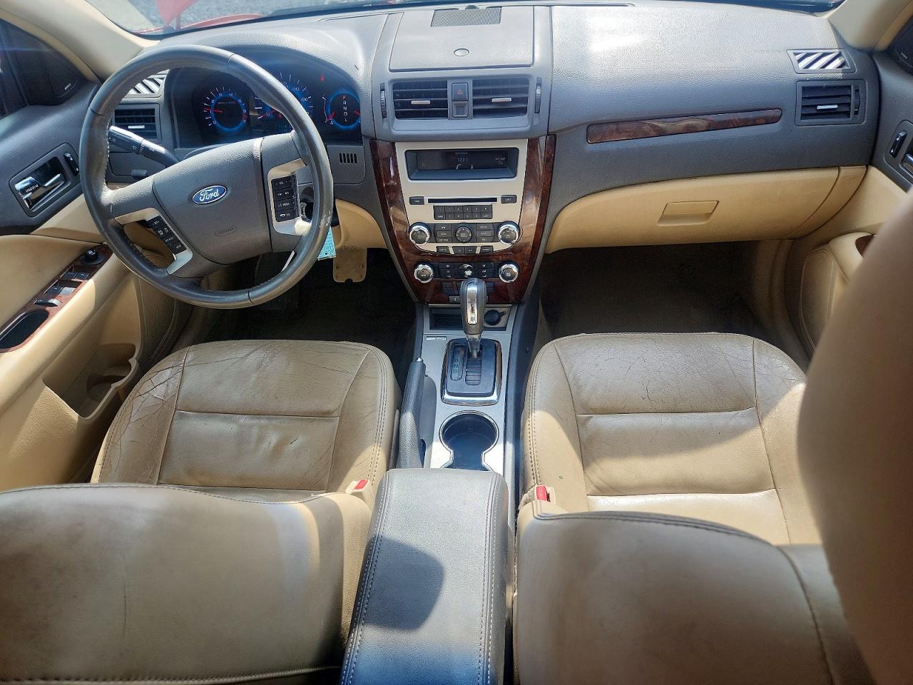 2010 Ford Fusion Sel Red vin: 3FAHP0JA2AR381203