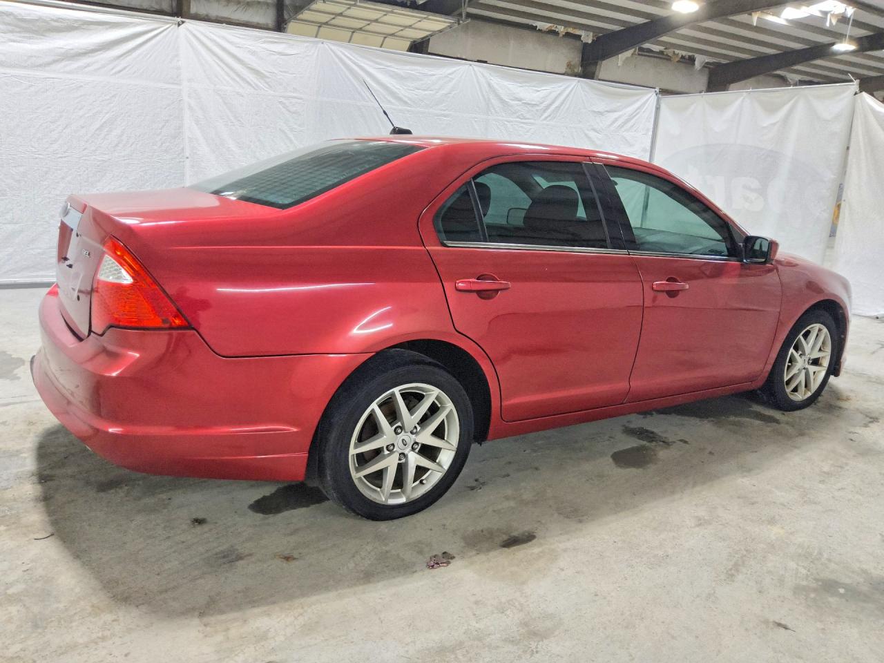 2010 Ford Fusion Sel Red vin: 3FAHP0JA2AR381203