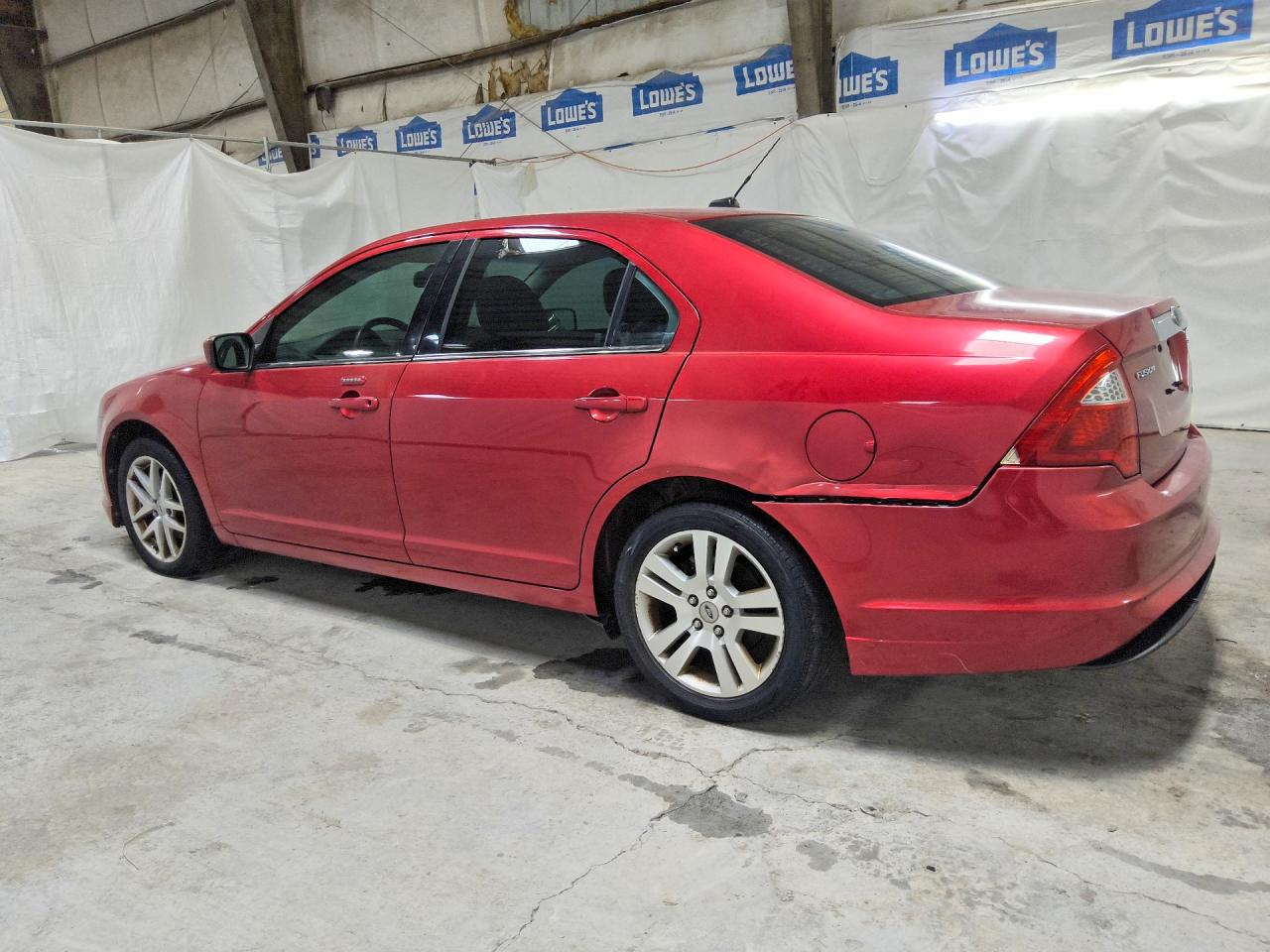2010 Ford Fusion Sel Red vin: 3FAHP0JA2AR381203