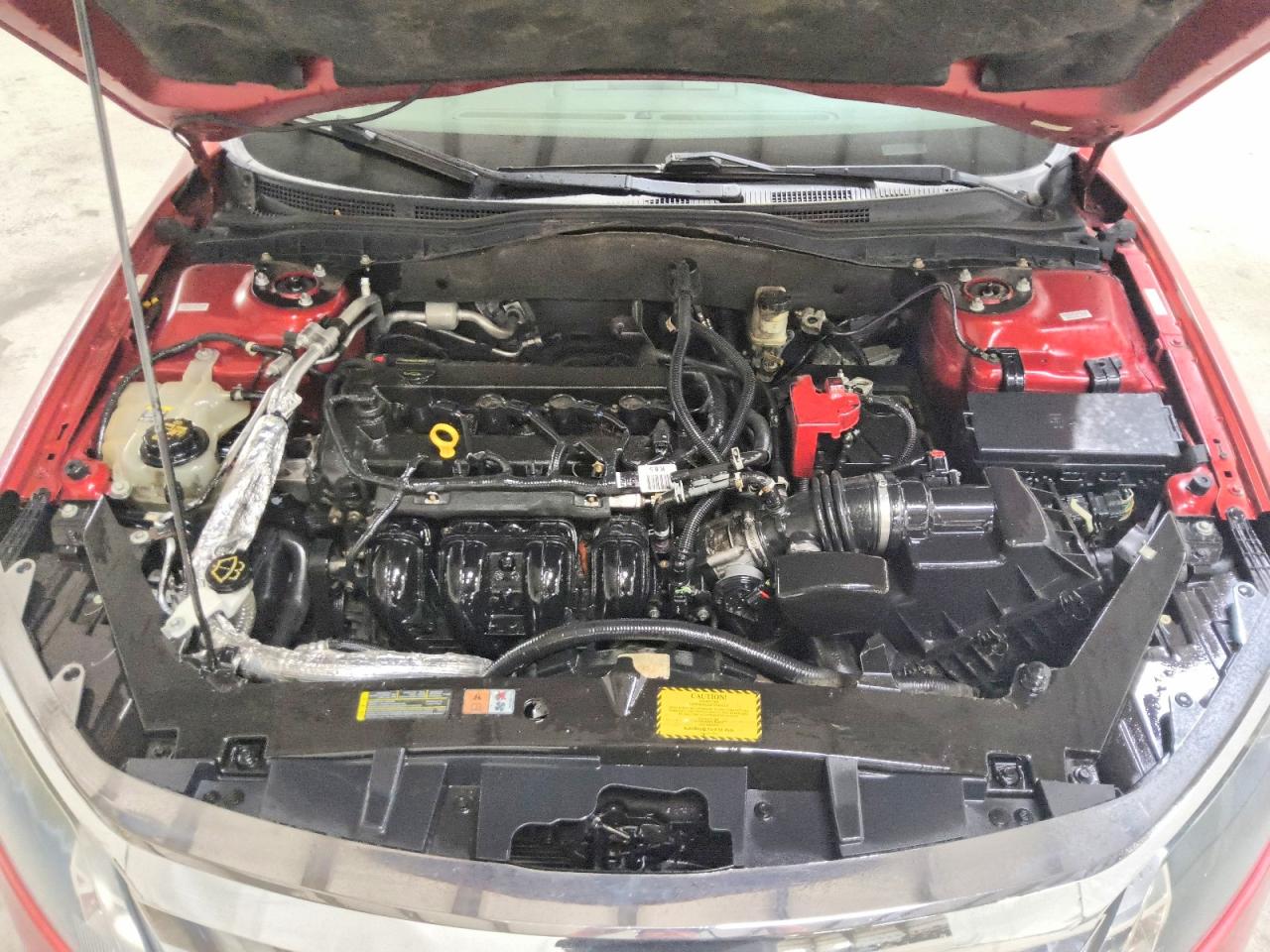 2010 Ford Fusion Sel Red vin: 3FAHP0JA2AR381203