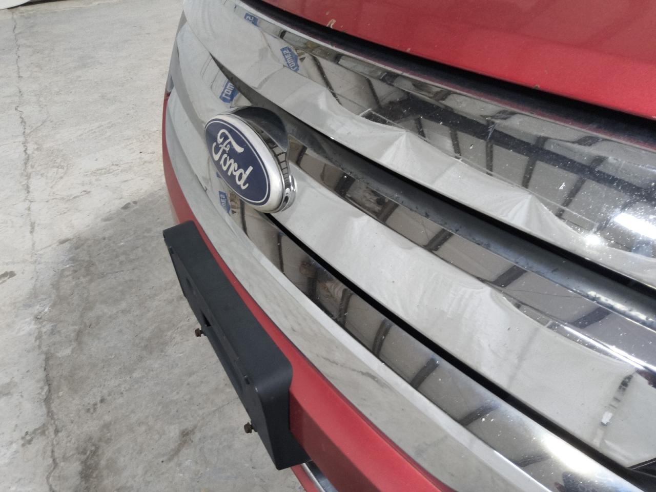 2010 Ford Fusion Sel Red vin: 3FAHP0JA2AR381203 Damage: Grille - Chrome, Chipped, 10 Or More