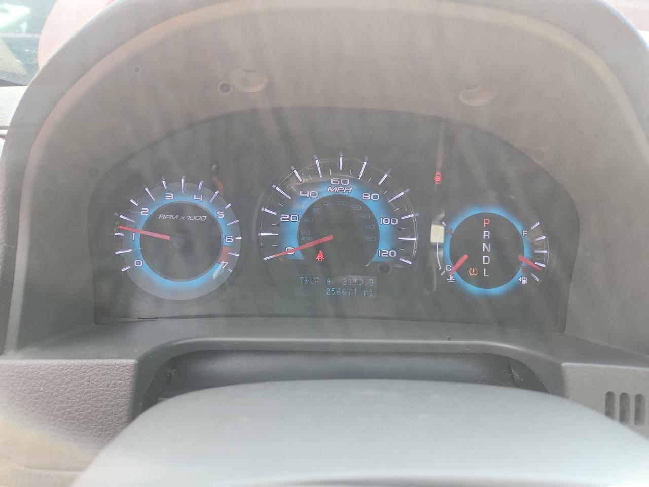 2010 Ford Fusion Sel Red vin: 3FAHP0JA2AR381203 Damage: Warning - Tire Pressure, On, Unacceptable