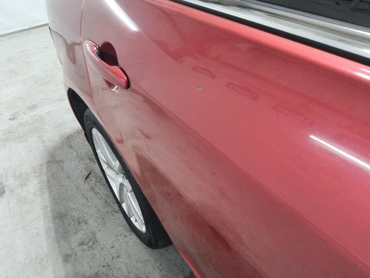 2010 Ford Fusion Sel Red vin: 3FAHP0JA2AR381203 Damage: Right Rear Door, Dent(S) W/ Paint Dmg, 4 To 5 Inches