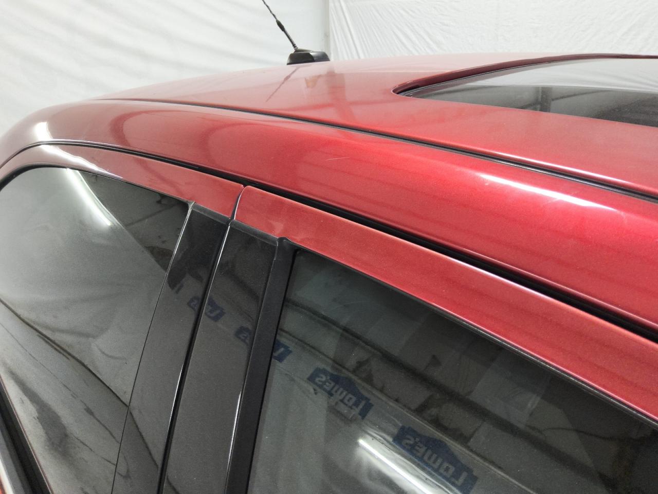 2010 Ford Fusion Sel Red vin: 3FAHP0JA2AR381203 Damage: Right Drip Rail, Dent(S) W/ Paint Dmg, 2 To 3 Inches