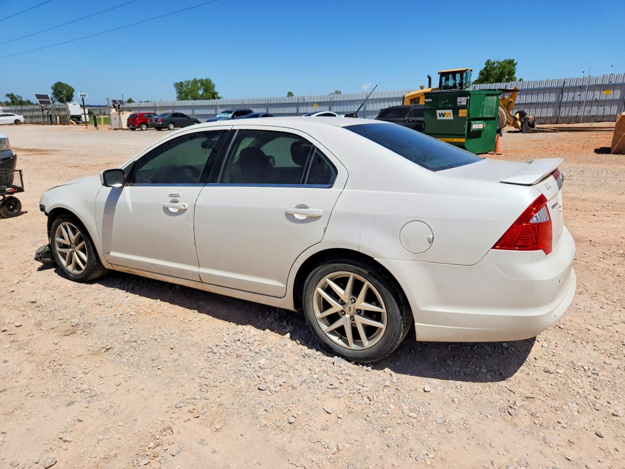 2010 Ford Fusion Sel White vin: 3FAHP0JA2AR409596