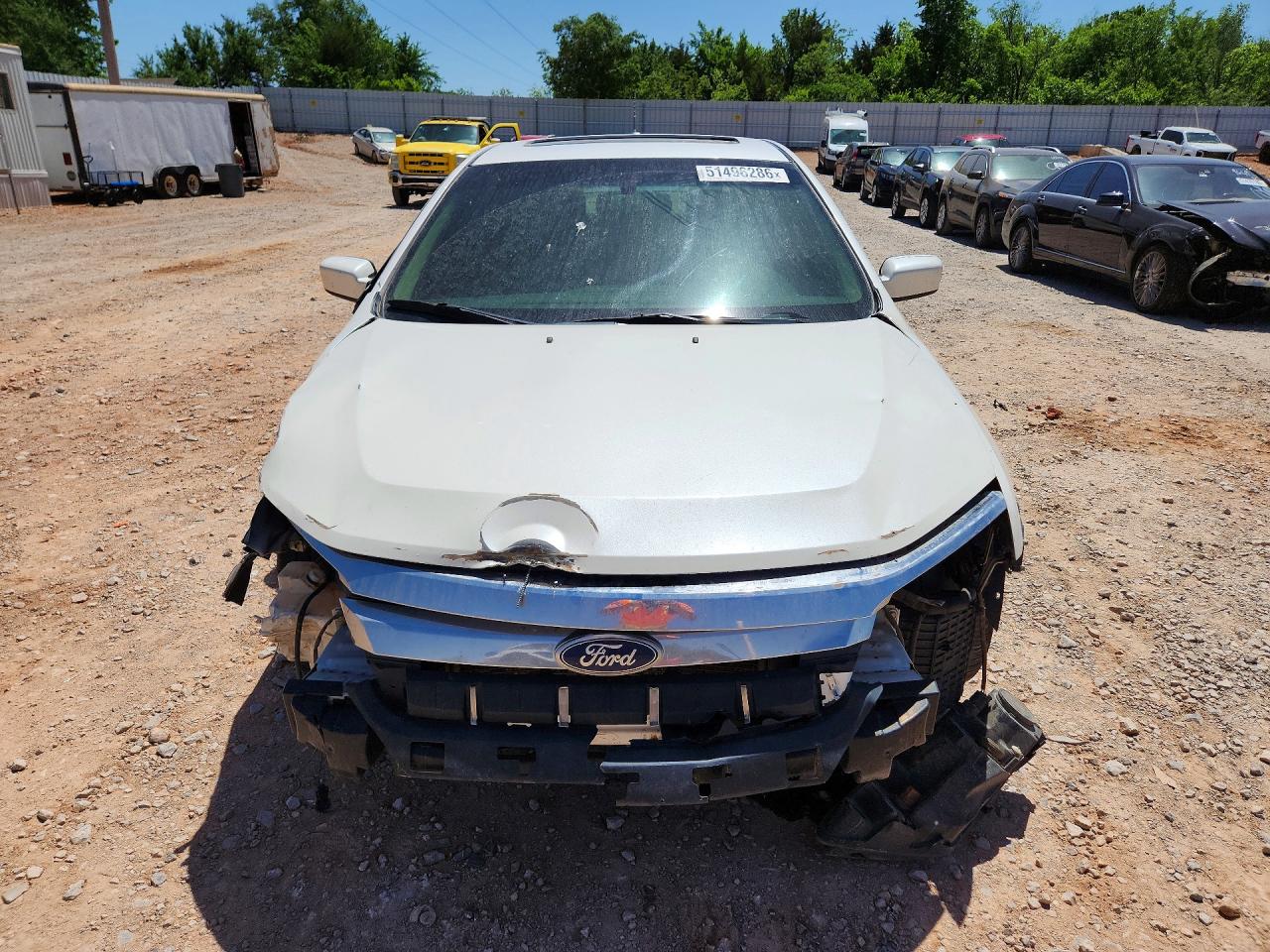 2010 Ford Fusion Sel White vin: 3FAHP0JA2AR409596
