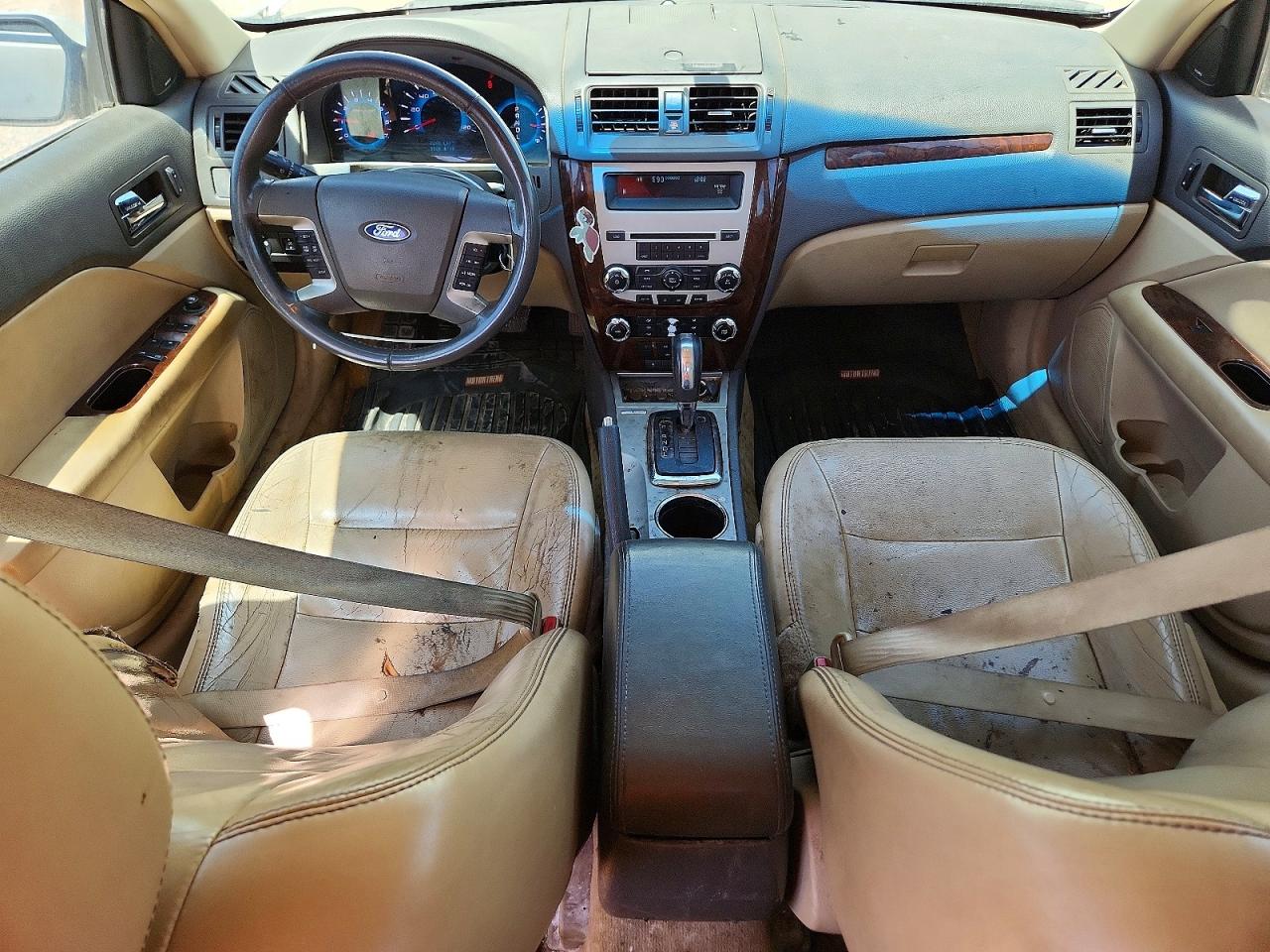 2010 Ford Fusion Sel White vin: 3FAHP0JA2AR409596