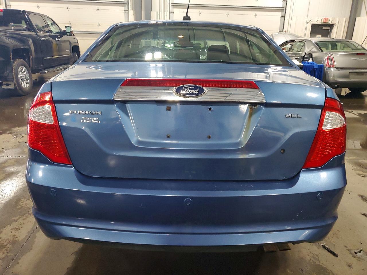 2010 Ford Fusion Sel Blue vin: 3FAHP0JA2AR423885