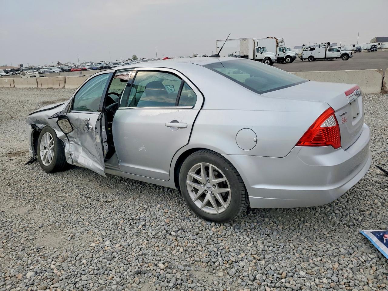 2011 Ford Fusion Sel Silver vin: 3FAHP0JA2BR140677
