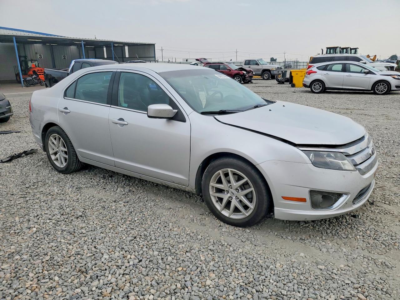 2011 Ford Fusion Sel Silver vin: 3FAHP0JA2BR140677