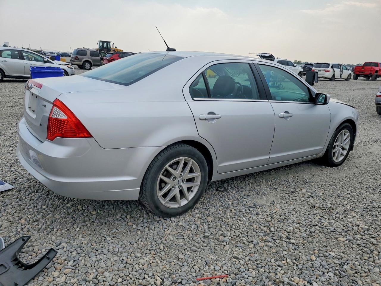2011 Ford Fusion Sel Silver vin: 3FAHP0JA2BR140677