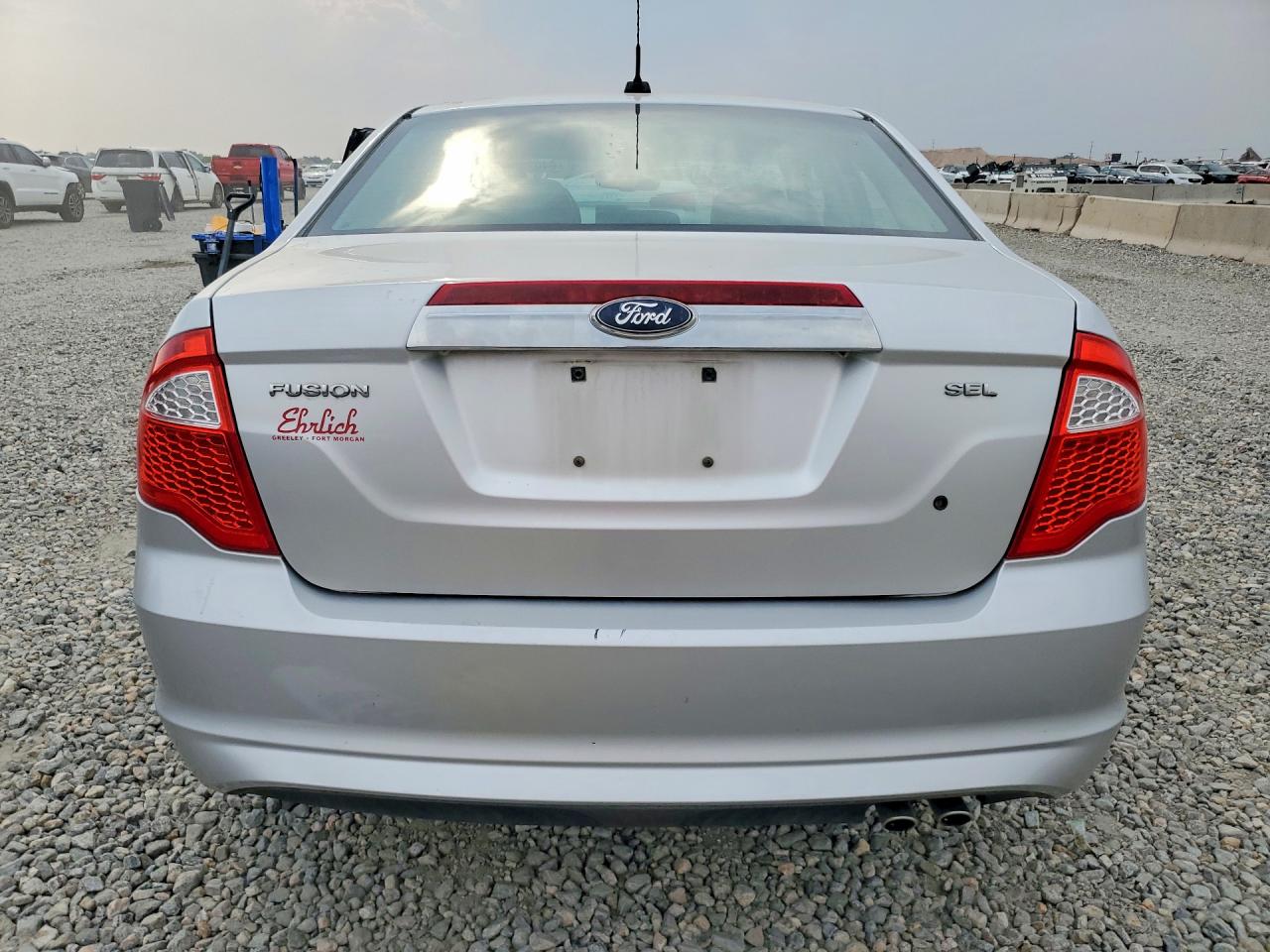 2011 Ford Fusion Sel Silver vin: 3FAHP0JA2BR140677