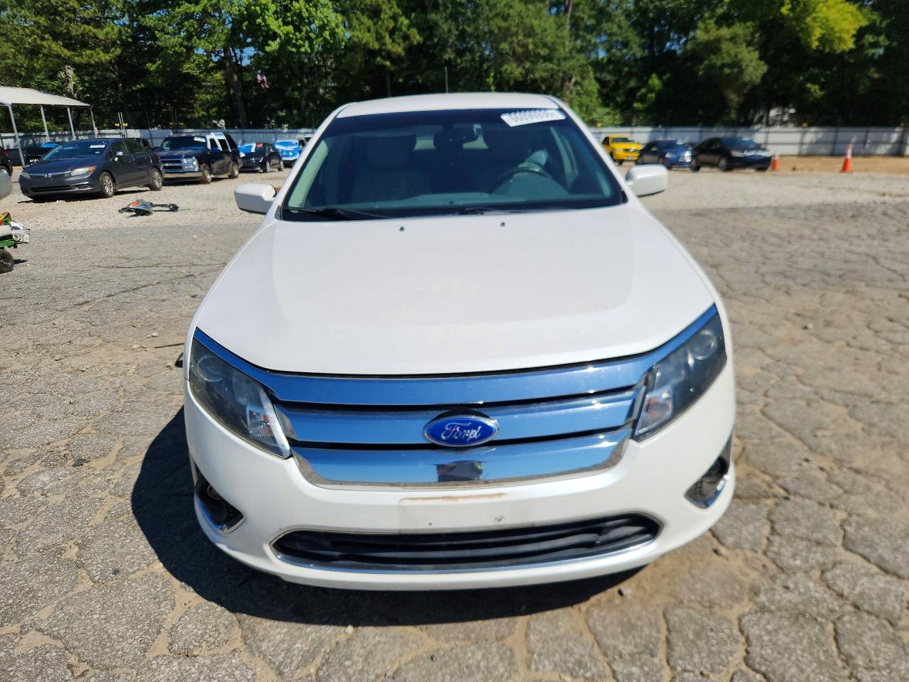 2011 Ford Fusion Sel White vin: 3FAHP0JA2BR252976