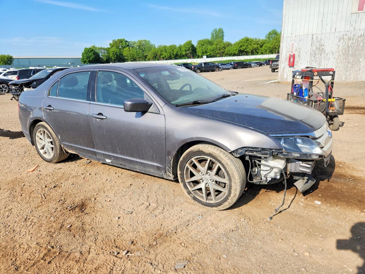 2011 Ford Fusion Sel Серый vin: 3FAHP0JA2BR272998