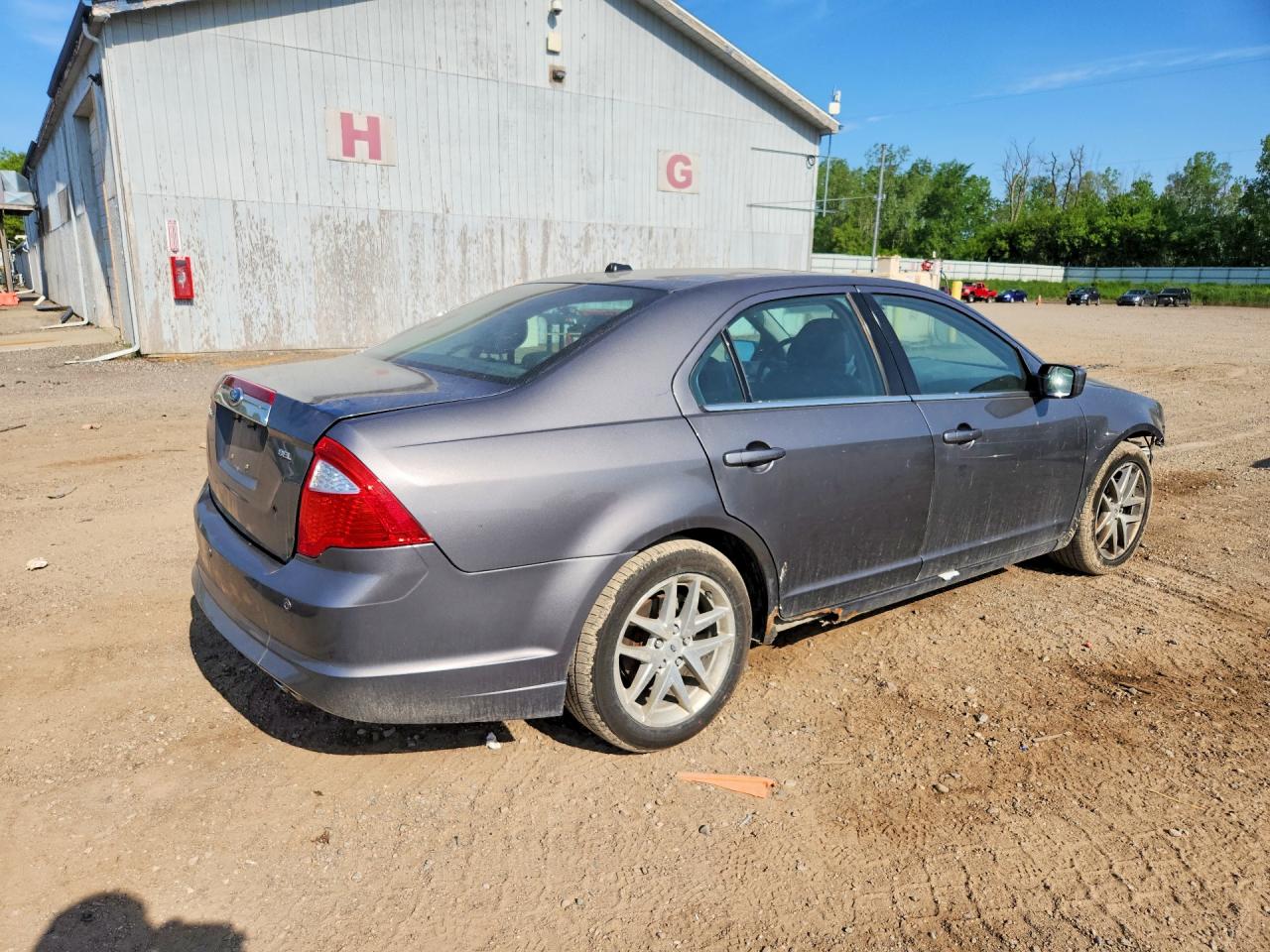 2011 Ford Fusion Sel Серый vin: 3FAHP0JA2BR272998