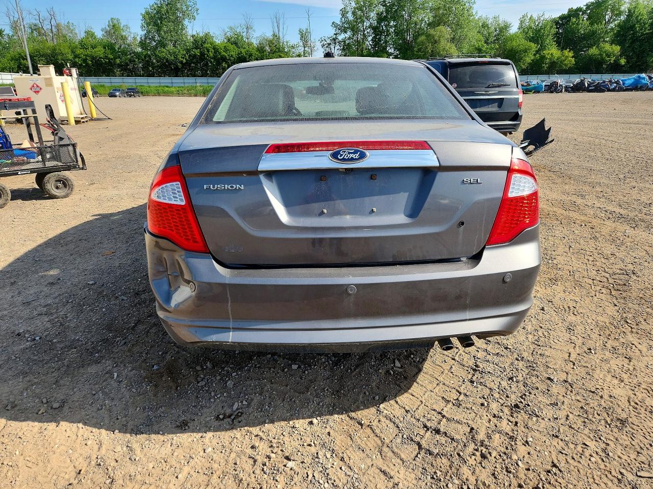 2011 Ford Fusion Sel Серый vin: 3FAHP0JA2BR272998