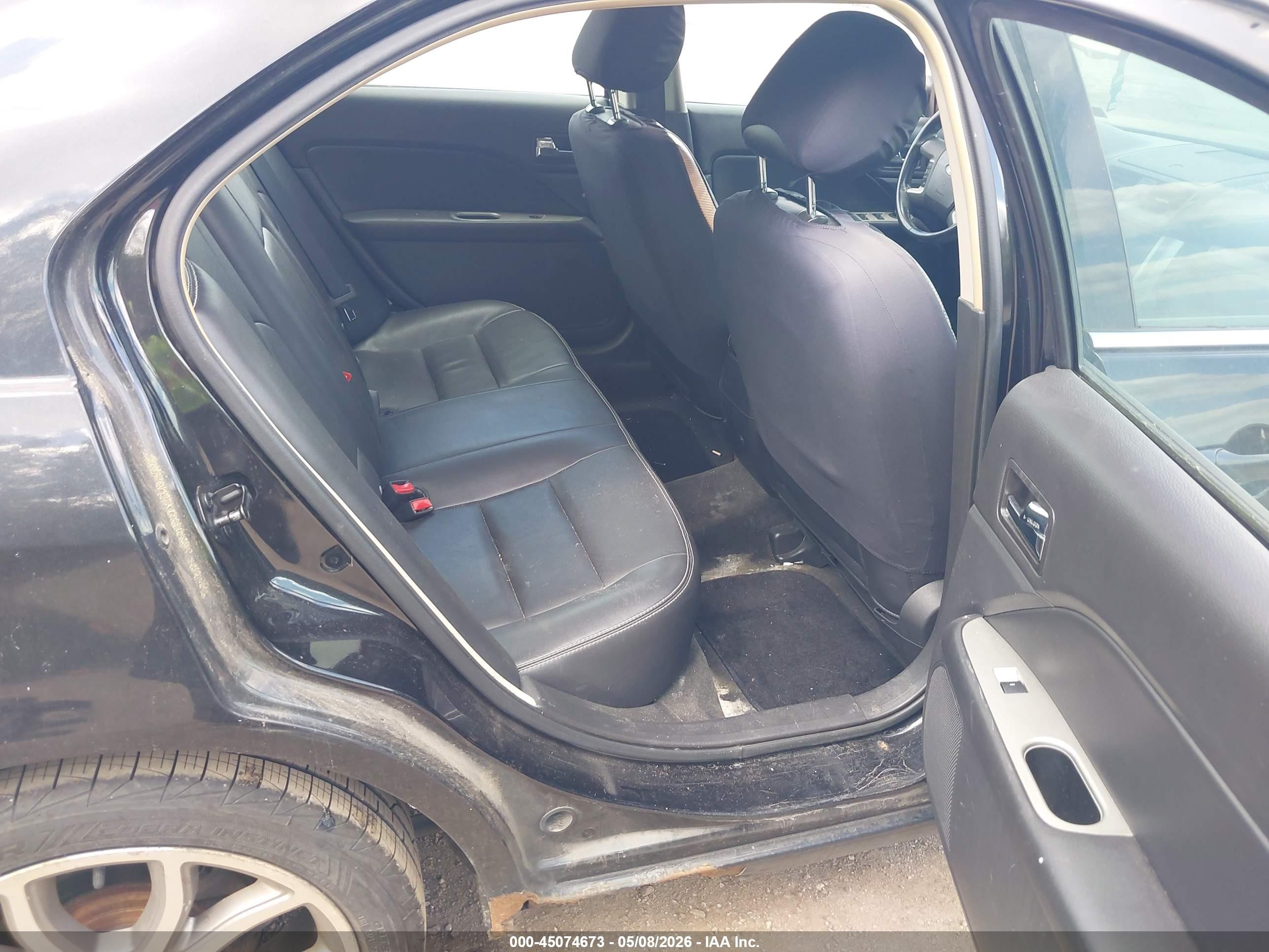2011 Ford Fusion Sel Черный vin: 3FAHP0JA2BR299313