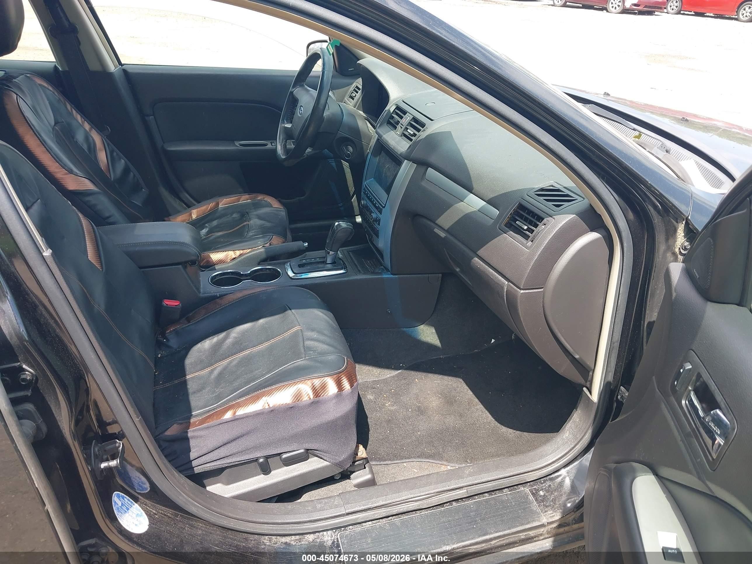 2011 Ford Fusion Sel Черный vin: 3FAHP0JA2BR299313