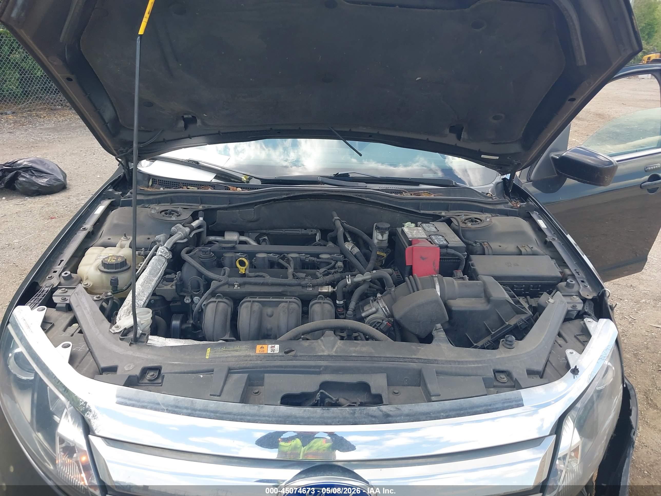 2011 Ford Fusion Sel Черный vin: 3FAHP0JA2BR299313