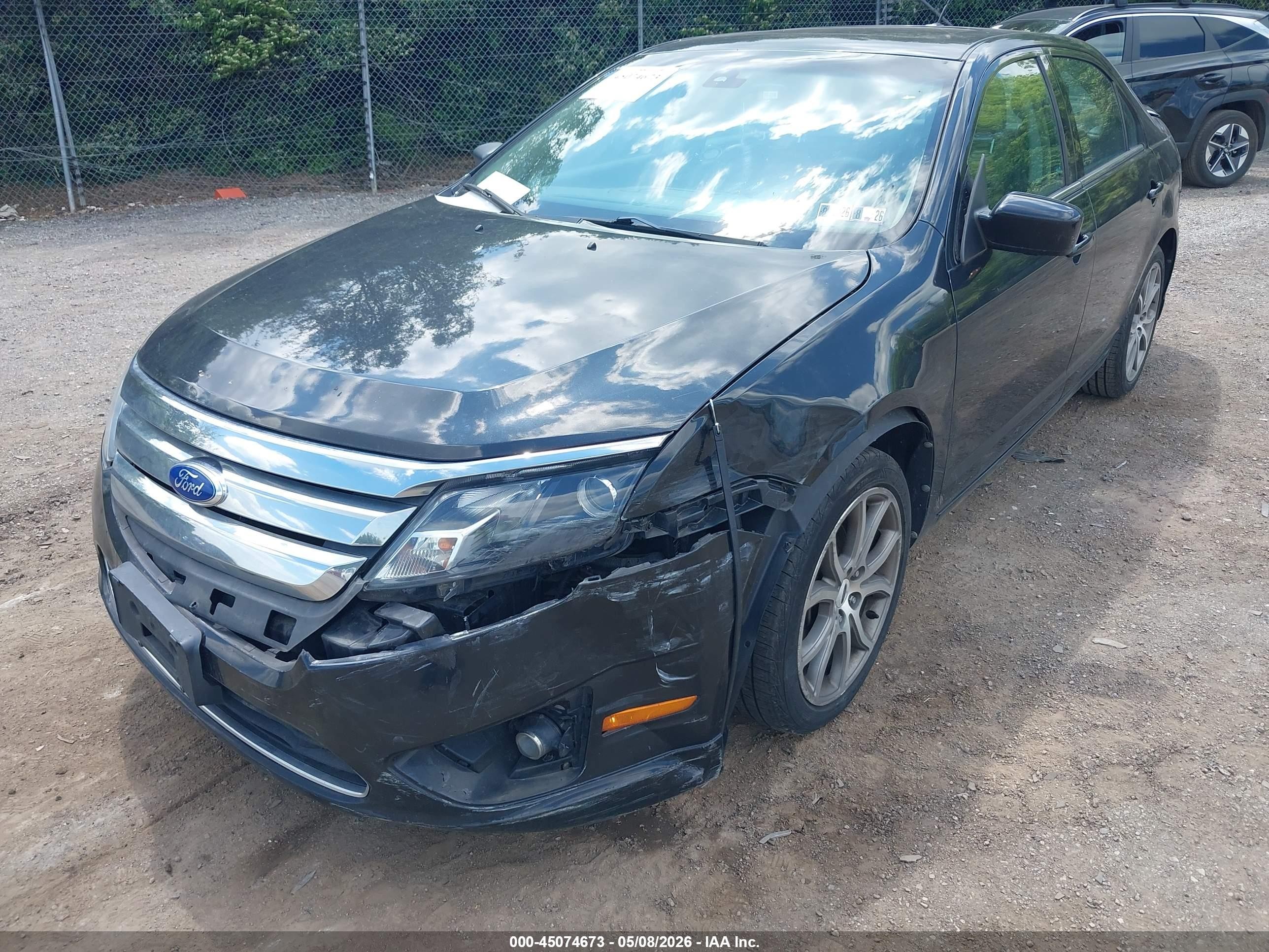 2011 Ford Fusion Sel Черный vin: 3FAHP0JA2BR299313