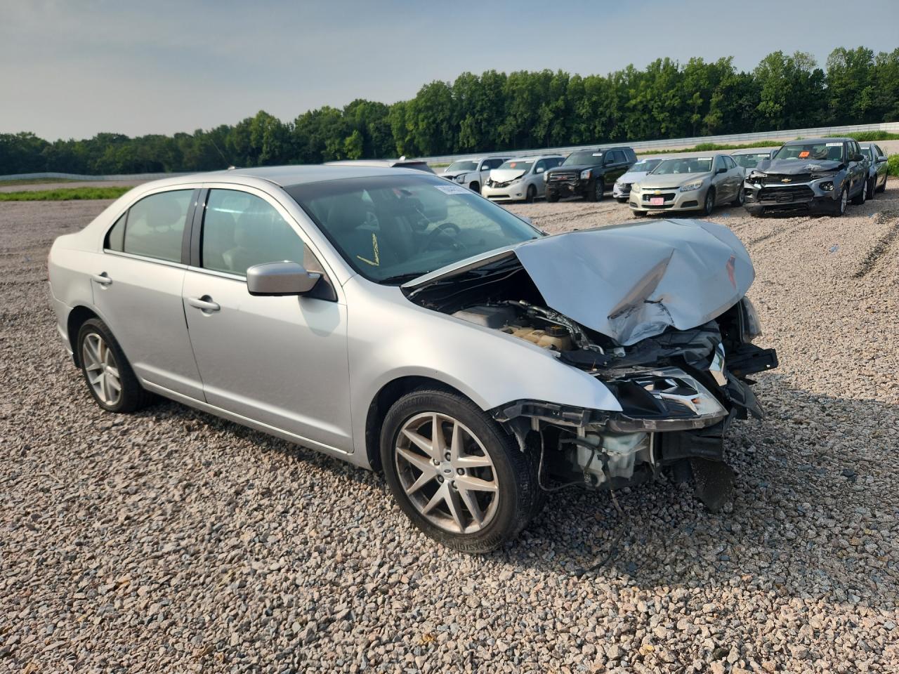 2012 Ford Fusion Sel Silver vin: 3FAHP0JA2CR178461