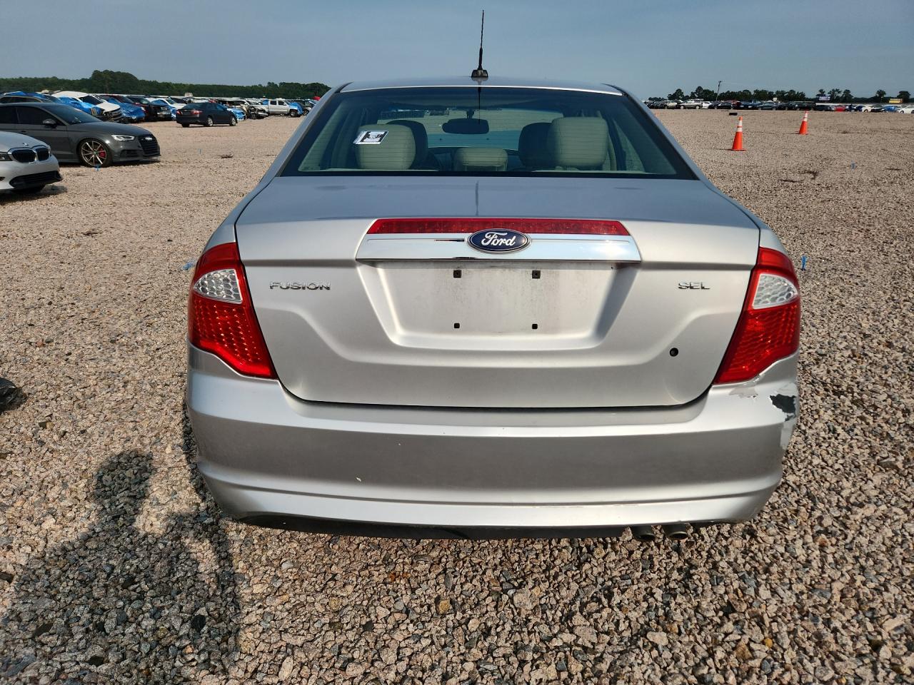 2012 Ford Fusion Sel Silver vin: 3FAHP0JA2CR178461