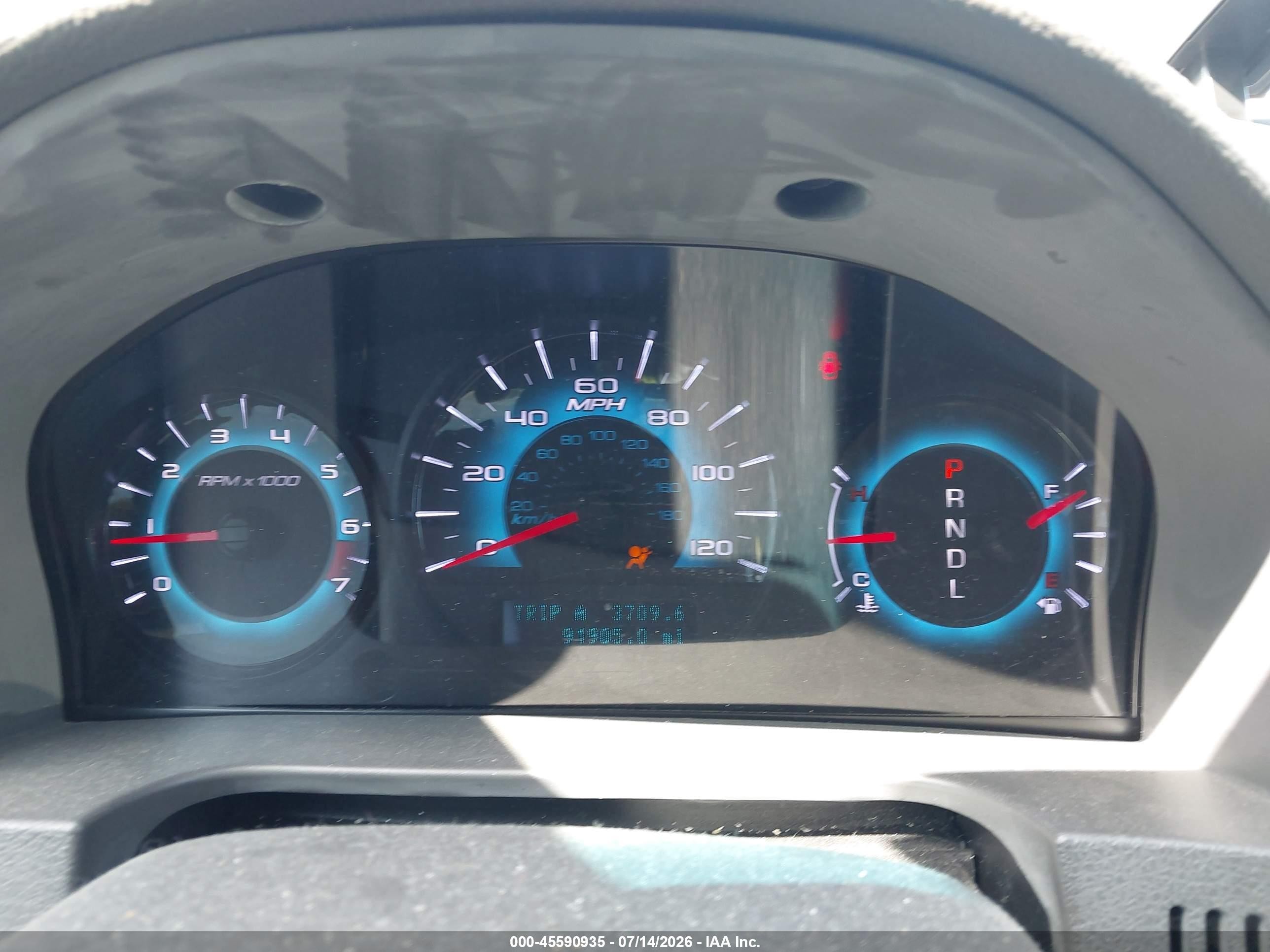 2012 Ford Fusion Sel Teal vin: 3FAHP0JA2CR184633