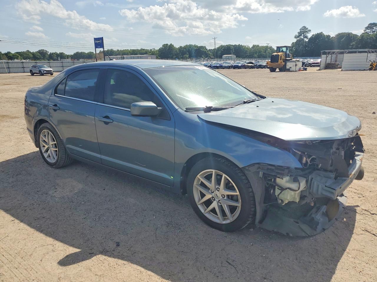 2012 Ford Fusion Sel Blue vin: 3FAHP0JA2CR190738