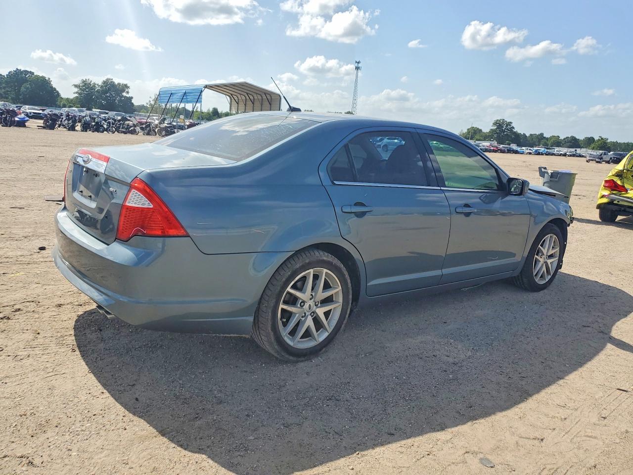 2012 Ford Fusion Sel Blue vin: 3FAHP0JA2CR190738