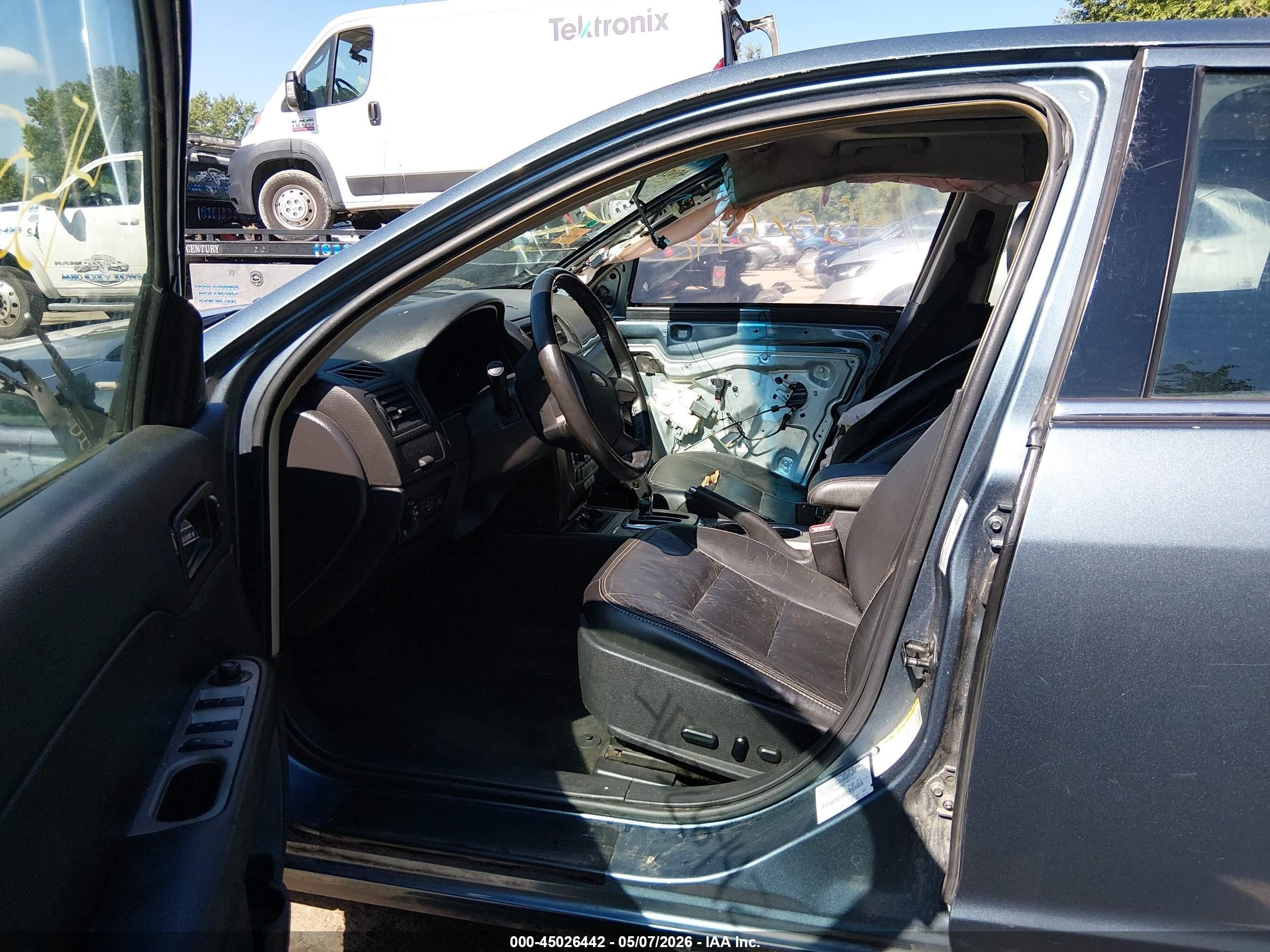 2012 Ford Fusion Sel Teal vin: 3FAHP0JA2CR236665