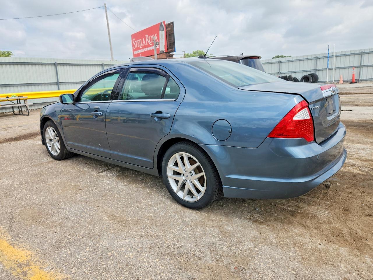2012 Ford Fusion Sel Blue vin: 3FAHP0JA2CR288197