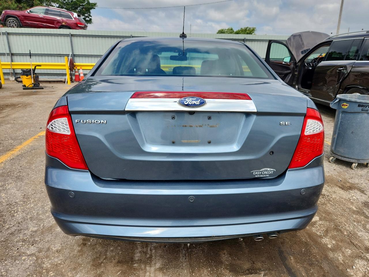 2012 Ford Fusion Sel Blue vin: 3FAHP0JA2CR288197