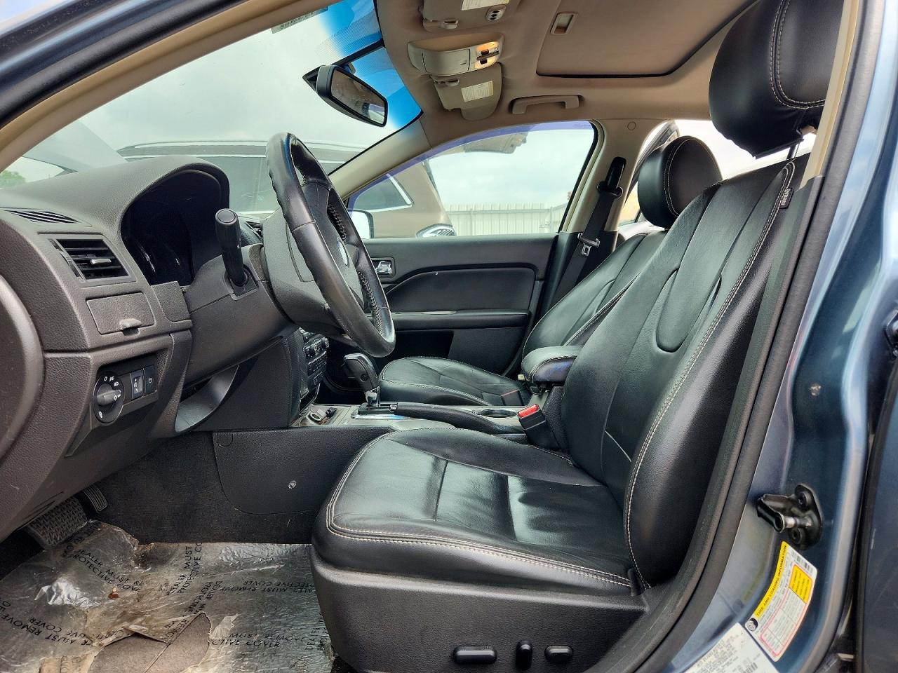 2012 Ford Fusion Sel Blue vin: 3FAHP0JA2CR288197