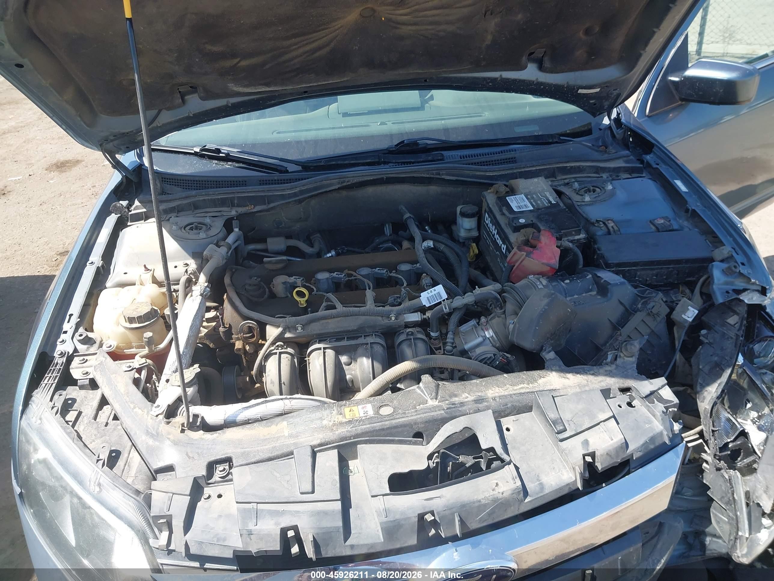 2012 Ford Fusion Sel Blue vin: 3FAHP0JA2CR291990
