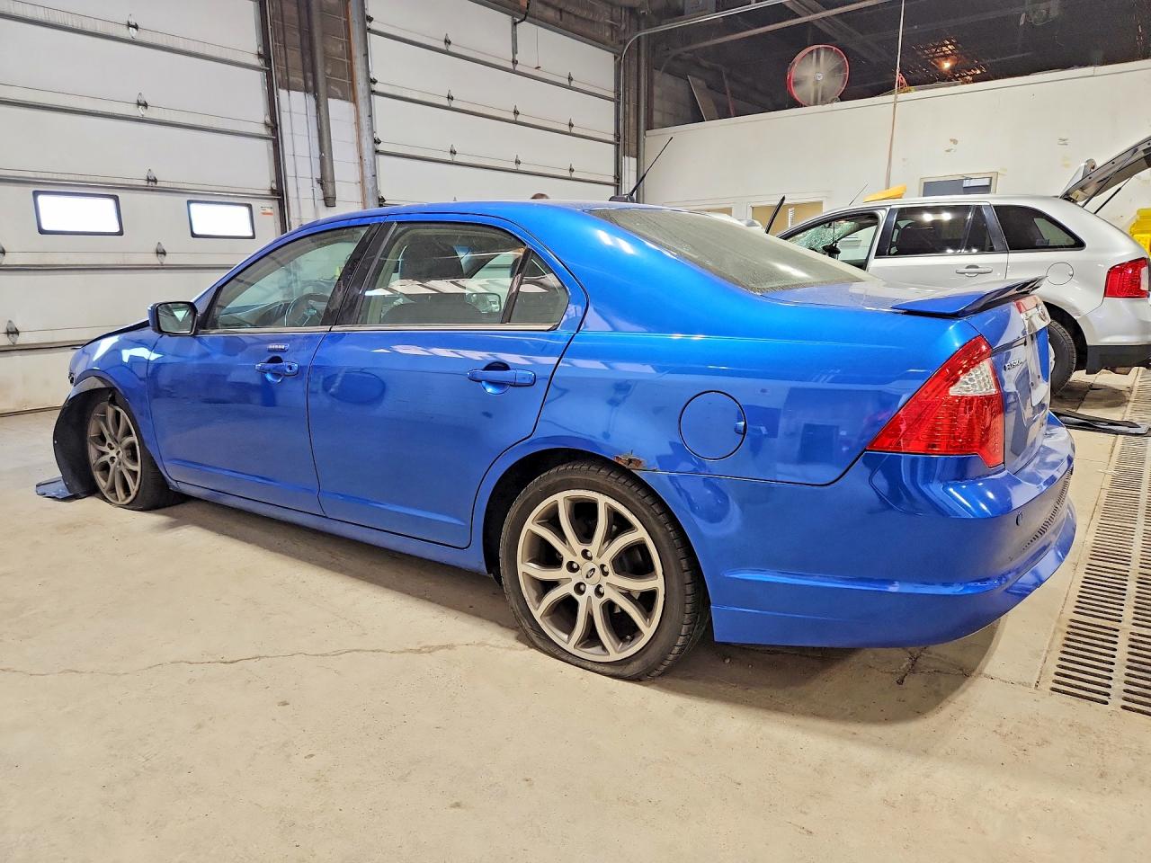 2012 Ford Fusion Sel Blue vin: 3FAHP0JA2CR301823