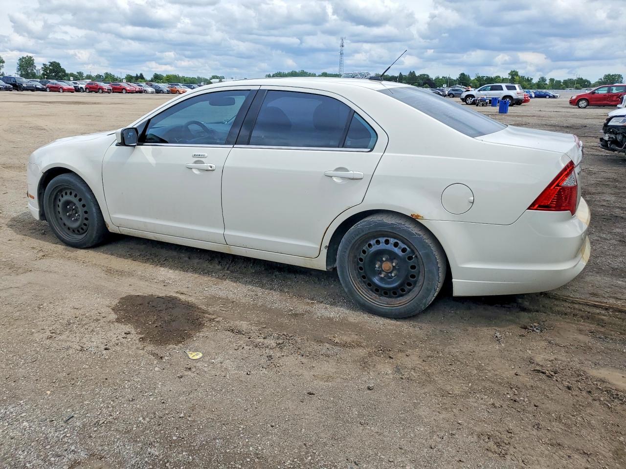 2012 Ford Fusion Sel White vin: 3FAHP0JA2CR358099