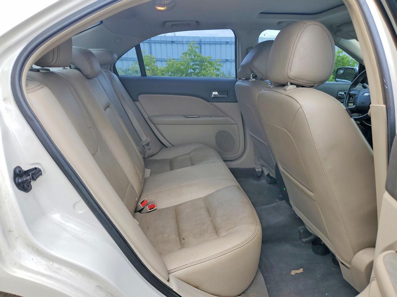 2012 Ford Fusion Sel White vin: 3FAHP0JA2CR358099