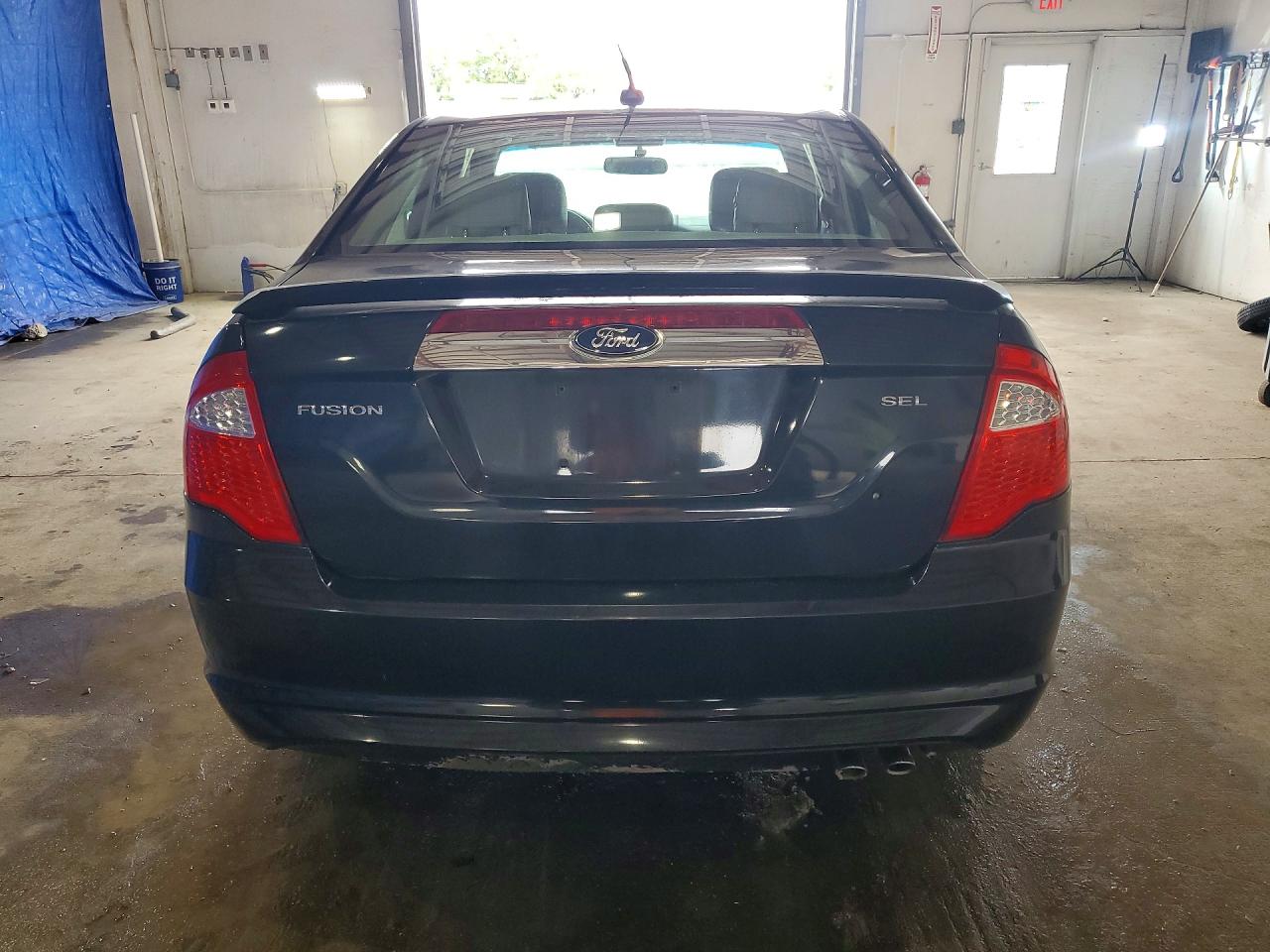 2012 Ford Fusion Black vin: 3FAHP0JA2CR374156