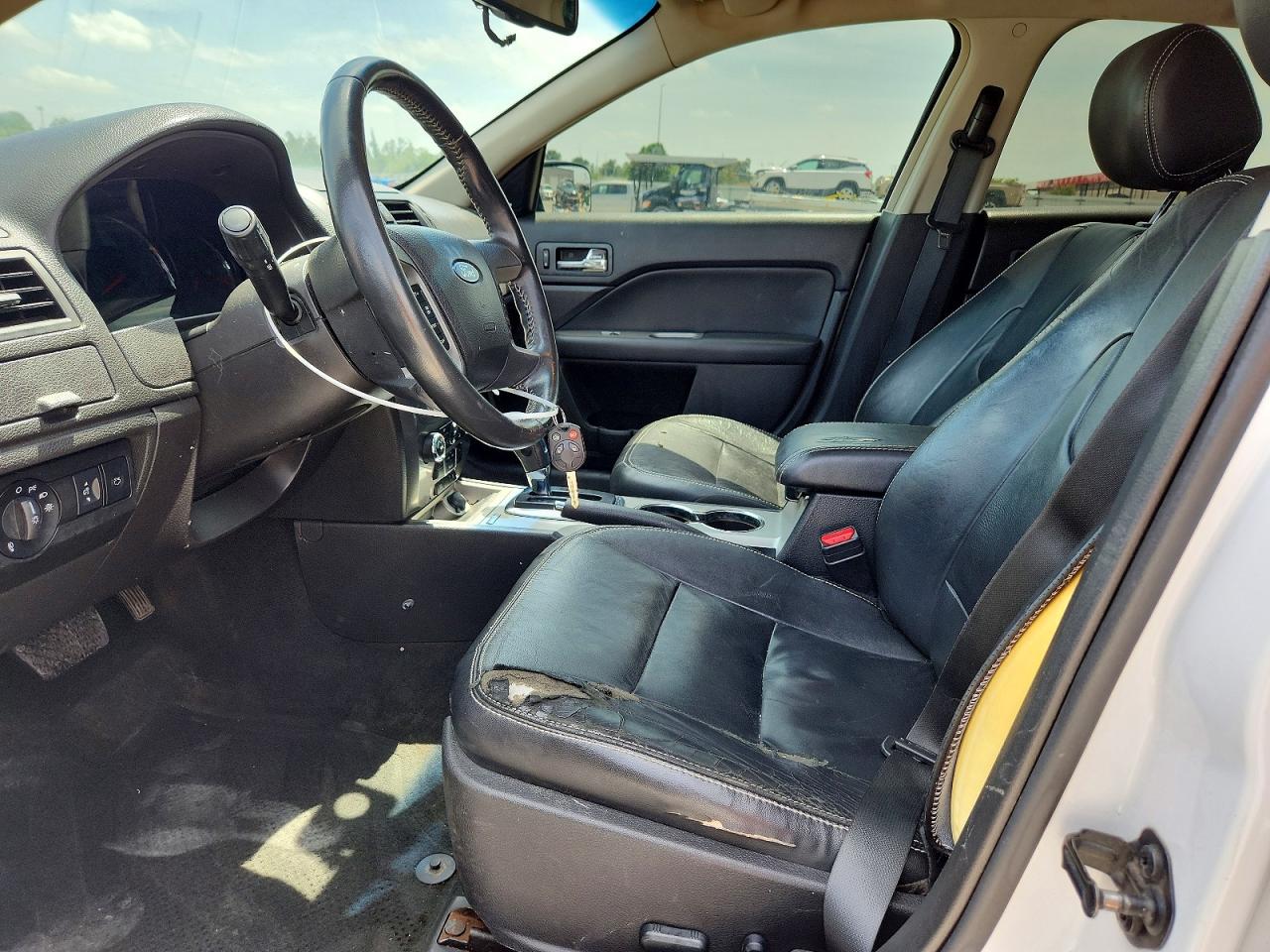2012 Ford Fusion Sel White vin: 3FAHP0JA2CR376005