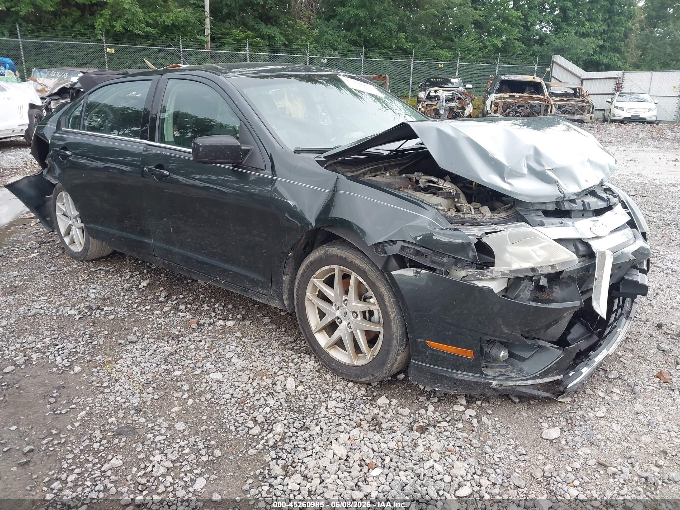 2010 Ford Fusion Sel Gray vin: 3FAHP0JA3AR266593