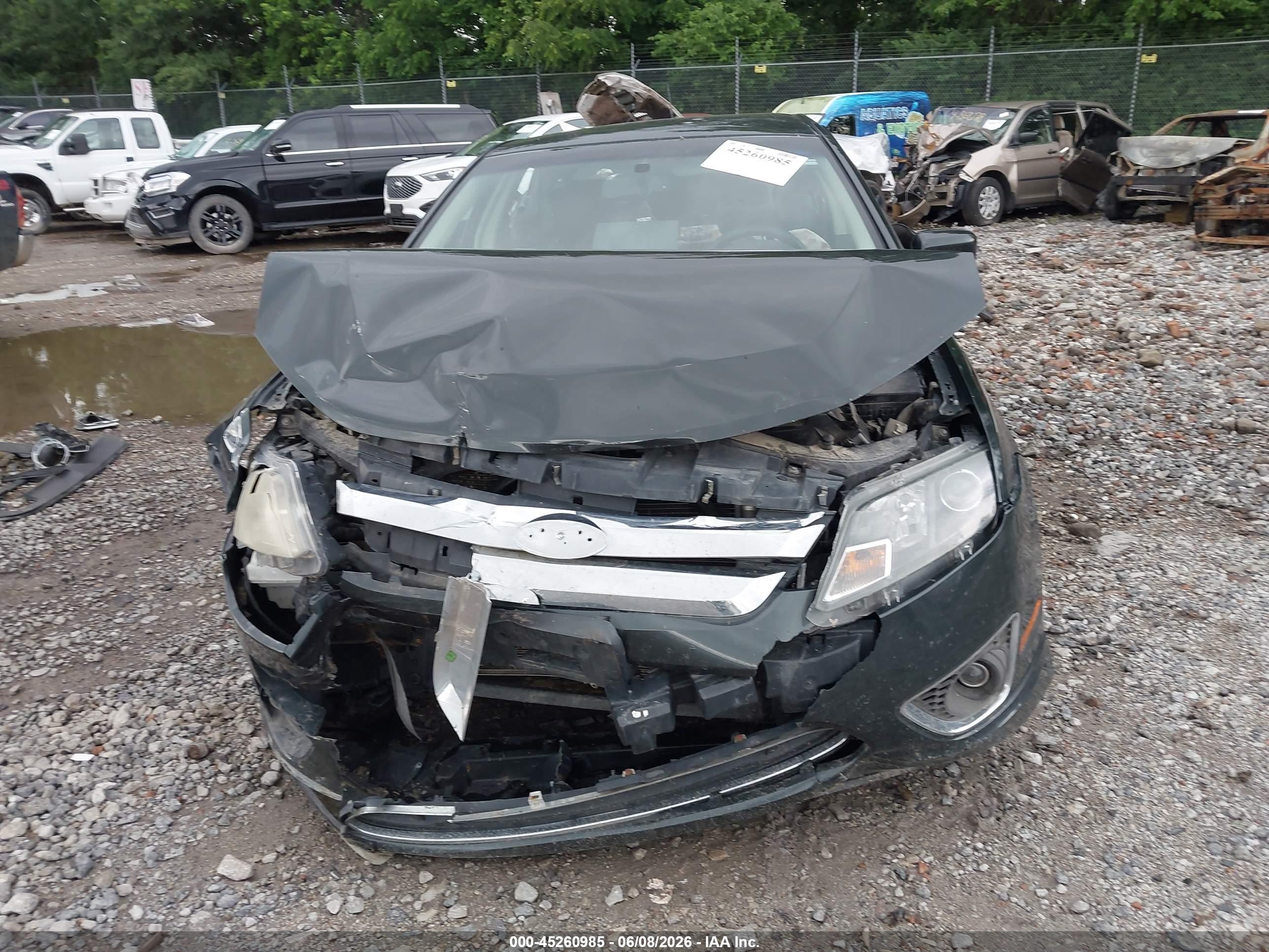 2010 Ford Fusion Sel Gray vin: 3FAHP0JA3AR266593