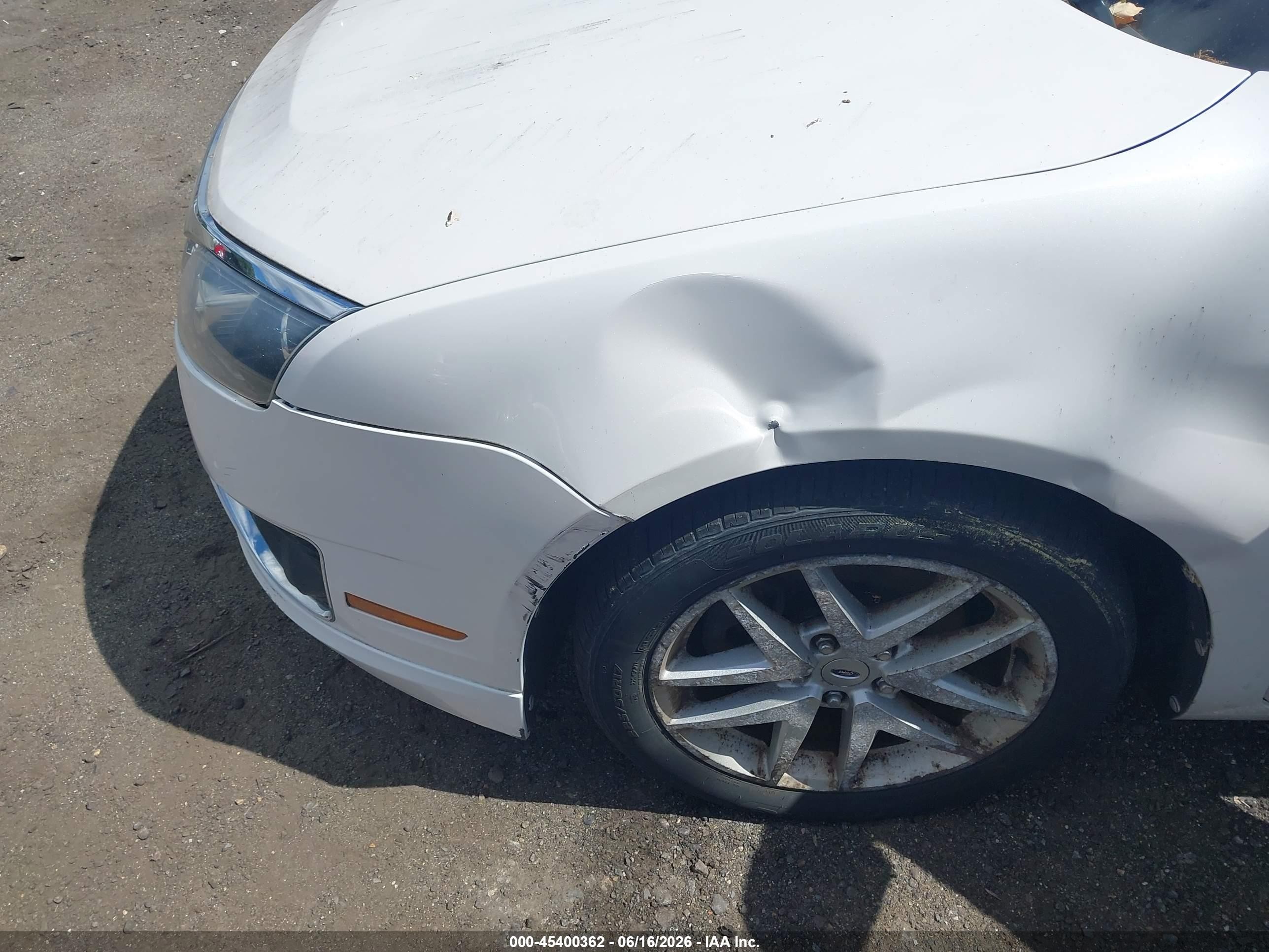 2010 Ford Fusion Sel White vin: 3FAHP0JA3AR282521