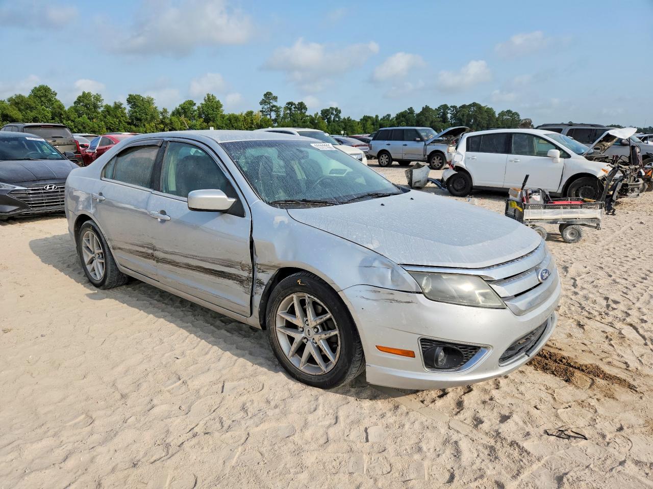 2010 Ford Fusion Sel Silver vin: 3FAHP0JA3AR312407