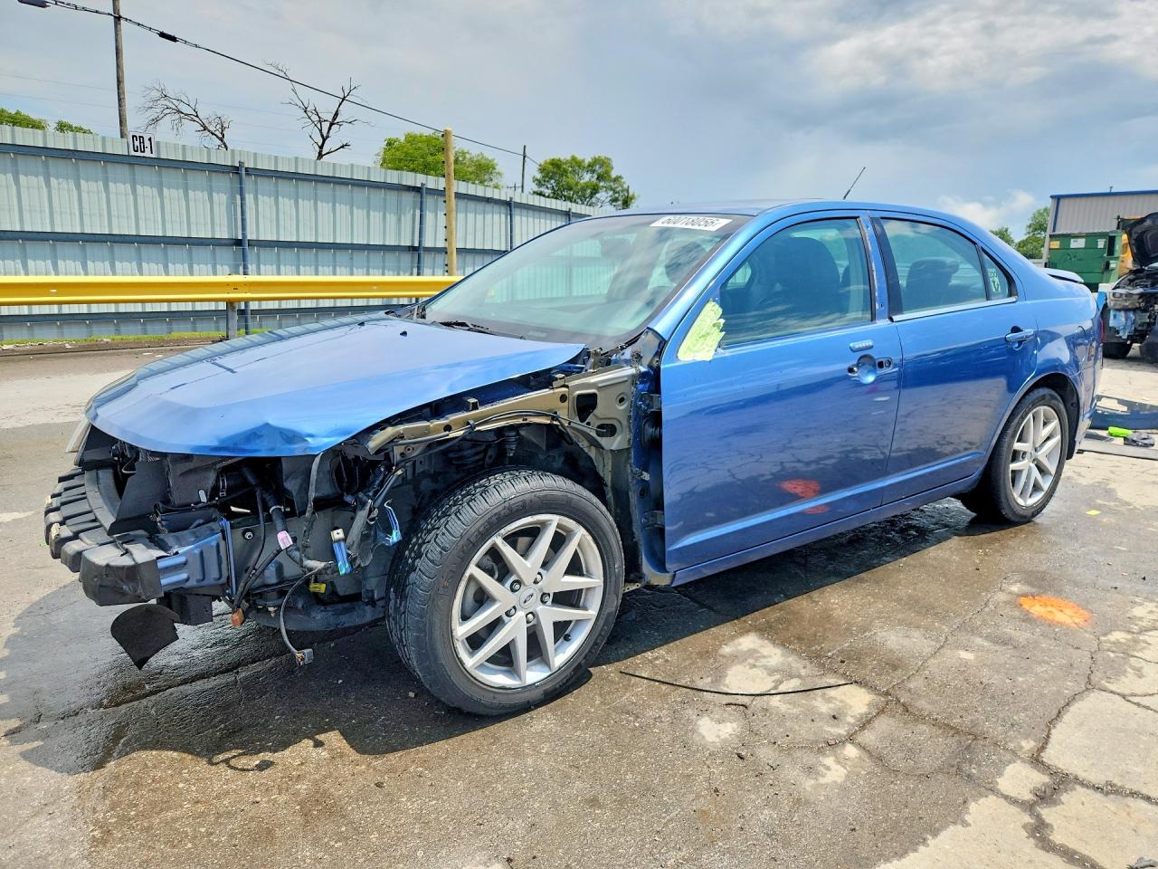 2010 Ford Fusion Sel Blue vin: 3FAHP0JA3AR335637