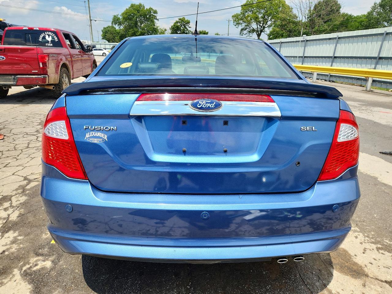 2010 Ford Fusion Sel Blue vin: 3FAHP0JA3AR335637